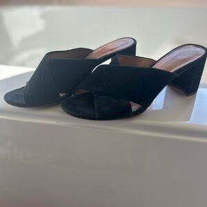 Good Condition Madewell Suede Wedge Heels